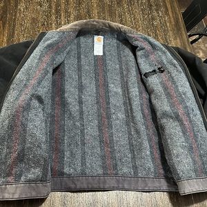 Carhartt Vintage Detroit blanket lined jacket made in USA XXL I believe.